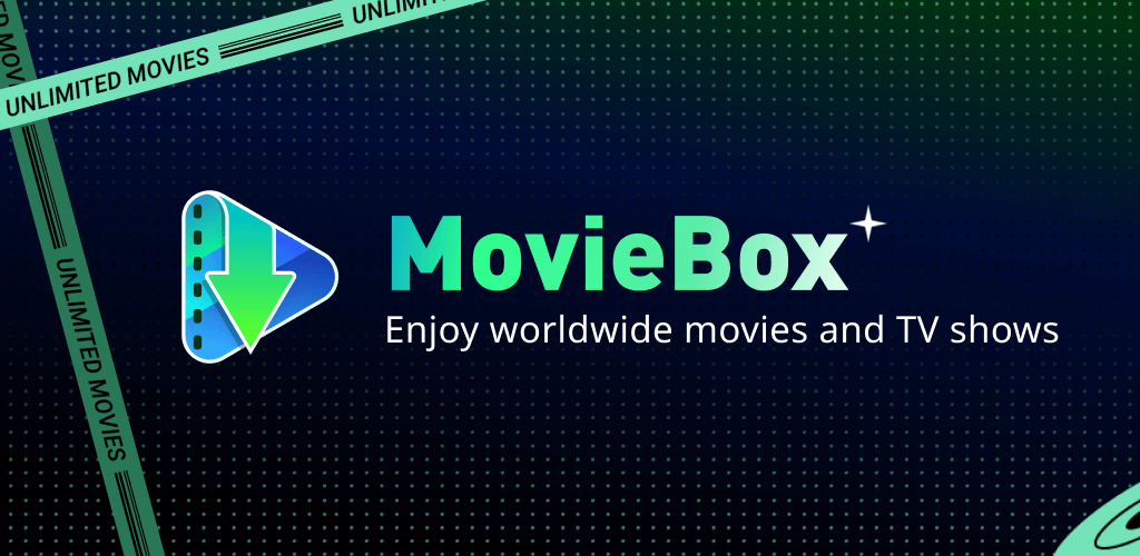 MovieBox watching movies and TV series banner